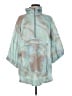 FP Movement 100% Polyester Tie-dye Teal Raincoat Size M - photo 1