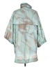 FP Movement 100% Polyester Tie-dye Teal Raincoat Size M - photo 2