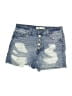 Mudd Blue Denim Shorts Size 5 - photo 1