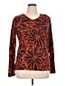 Chico's 100% Cotton Orange Pullover Sweater Size XL (3) - photo 1