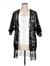 Charlotte Russe 100% Polyester Black Kimono Size XL - photo 1