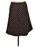 Ann Taylor Polka Dots Checkered-gingham Stripes Black Casual Skirt Size 6 (petite) - photo 2