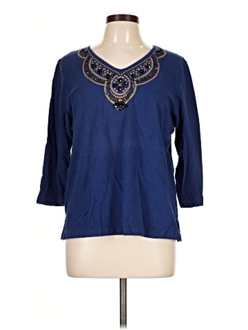 Alfred Dunner 3/4 Sleeve Blouse (view 1)