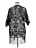 Charlotte Russe 100% Polyester Black Kimono Size XL - photo 2