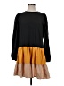 Shein Color Block Black Casual Dress Size 4 - photo 1