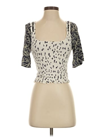 Free People Short Sleeve Top (view 1)