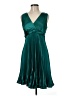 Rabbit Rabbit Rabbit Designs 100% Polyester Teal Cocktail Dress Size 6 - photo 1