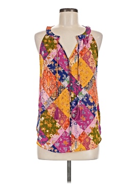 Rose + Olive Sleeveless Blouse