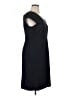 J.Crew 100% Wool Solid Black Casual Dress Size 14 - photo 4