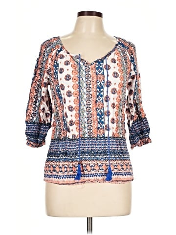 Cato 3/4 Sleeve Blouse (view 1)