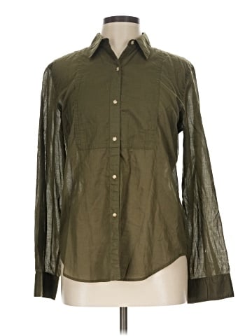 Lauren by Ralph Lauren Long Sleeve Button-Down Shirt (view 1)