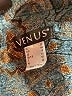 Venus 100% Polyester Paisley Gray Coat Size 12 - photo 6