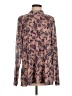 D&Co. Paisley Brown Long Sleeve Blouse Size XL - photo 1