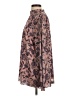 D&Co. Paisley Brown Long Sleeve Blouse Size XL - photo 5