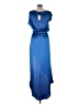 NONchalant 100% Polyester Blue Cocktail Dress Size M - photo 2