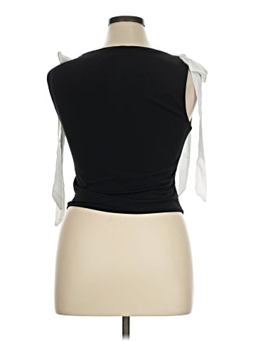 Mixed Threads Sleeveless Top (view 2)