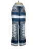 J.Crew 100% Polyester Print Blue Casual Pants Size 4 - photo 1
