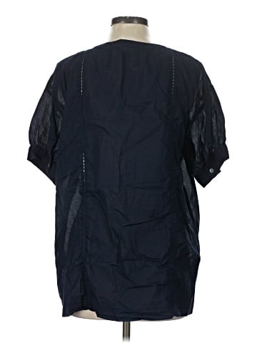Banana Republic Factory Store Short Sleeve Blouse (view 2)