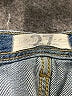 We the Free 100% Cotton Color Block Blue Jeans Size 27 waist - photo 7