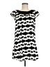 Tramp 100% Polyester Graphic Black Casual Dress Size M - photo 1