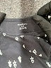 Gerber 100% Cotton Print Gray Short Sleeve Onesie Size 6-9 mo - photo 3