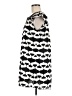 Tramp 100% Polyester Graphic Black Casual Dress Size M - photo 5