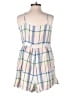 True Craft Plaid Blue Romper Size XL - photo 2