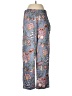 Assorted Brands Floral Blue Casual Pants Size EU 40 / US 10 - photo 1
