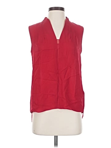 Elie Tahari Sleeveless Silk Top (view 1)