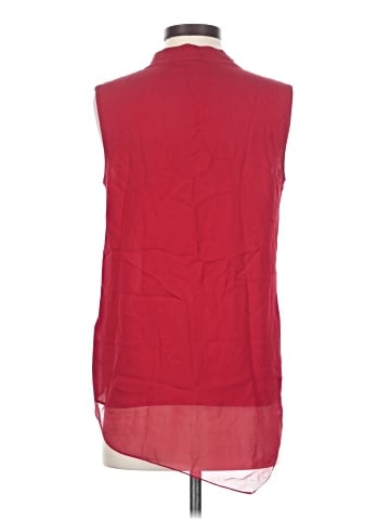 Elie Tahari Sleeveless Silk Top (view 2)