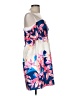 Venus 100% Polyester Tropical Blue Cocktail Dress Size M - photo 4