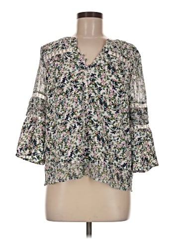 Fever 3/4 Sleeve Blouse (view 1)