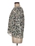 Fever Silver 3/4 Sleeve Blouse Size M - photo 5