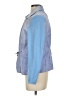IMAN 100% Leather Color Block Blue Leather Jacket Size S - photo 5