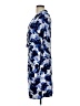 Ellen Tracy Print Blue Casual Dress Size L - photo 5
