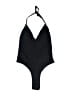Assorted Brands Solid Black One Piece Swimsuit Size M - photo 1
