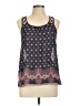 E&M Collection Blue Tank Top Size L - photo 1