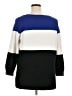 Cyrus Color Block Blue Pullover Sweater Size 1X - photo 2
