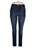 Seven7 Solid Blue Jeans Size 14 - photo 1