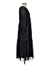 Madewell 100% Polyester Paisley Black Casual Dress Size XS - photo 4
