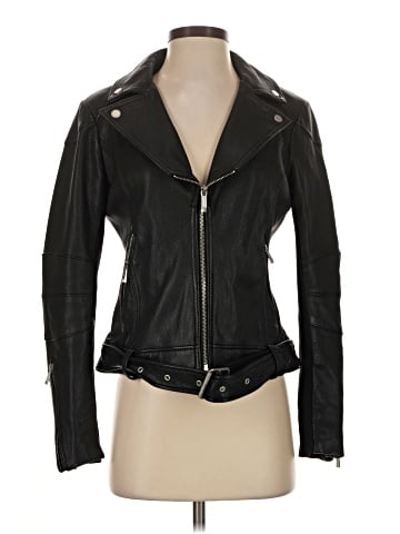 BCBGMAXAZRIA Leather Jacket (view 1)