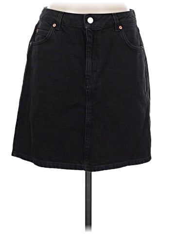 Topshop Denim Skirt (view 1)