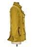 Etcetera 100% Polyester Yellow Trenchcoat Size 2 - photo 4