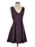 BCBGeneration Chevron-herringbone Blue Casual Dress Size 4 - photo 1