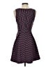 BCBGeneration Chevron-herringbone Blue Casual Dress Size 4 - photo 2