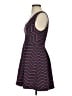 BCBGeneration Chevron-herringbone Blue Casual Dress Size 4 - photo 5
