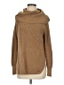 MICHAEL Michael Kors Solid Tan Turtleneck Sweater Size S - photo 1