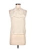 Raoul Ivory Sleeveless Blouse Size 6 - photo 1