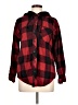 Maurices Plaid Red Long Sleeve Button-Down Shirt Size M - photo 1
