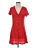 Pull&Bear Red Casual Dress Size S - photo 1